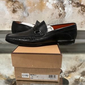 Santoni Men’s Shoes Size 12 Black